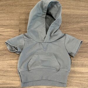 Blue Gray Infant Hoodie